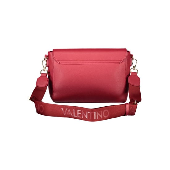 Mario Valentino Bolsa de Poliuretano Roja para Mujer con Correa Ajustable y Desmontable - Image 2