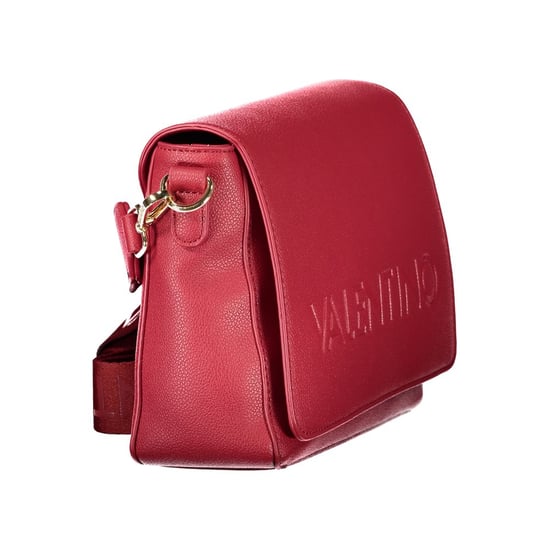 Mario Valentino Bolsa de Poliuretano Roja para Mujer con Correa Ajustable y Desmontable - Image 3