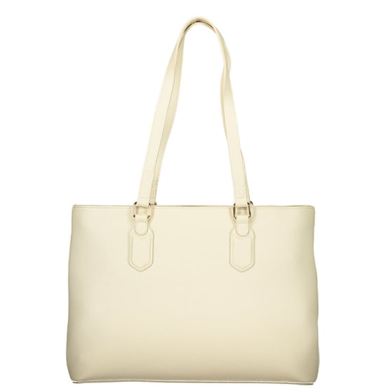 Bolso de Hombro para Mujer de Poliéster Beige Mario Valentino con Bolsillo Interno - Image 2