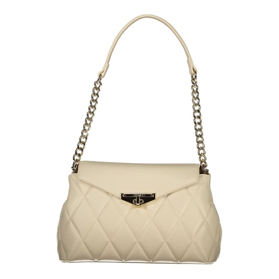 Bolso de Hombro para Mujer de Polipropileno Beige Mario Valentino - Image 1