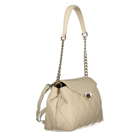 Bolso de Hombro para Mujer de Polipropileno Beige Mario Valentino - Image 3