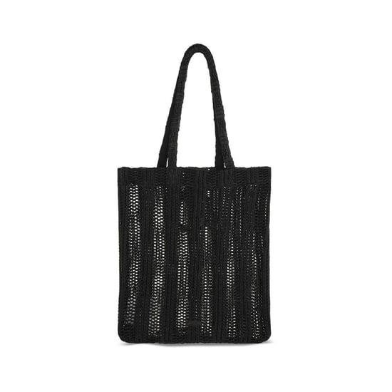 Bolso de Hombro de Rafias Negras PINKO - Image 2
