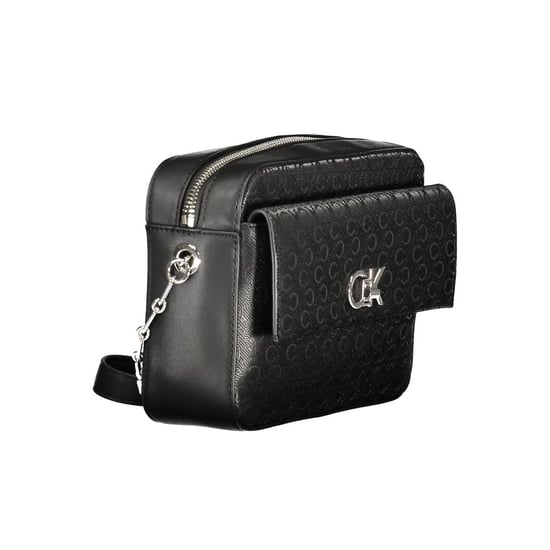 Bolso de Hombro de Poliester Negro para Mujeres Calvin Klein - Image 3