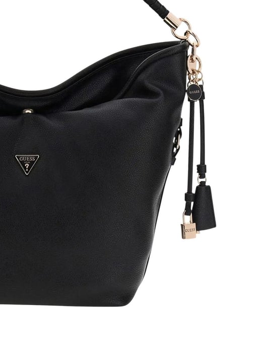 Bolso de Mano Guess Negro - Image 2