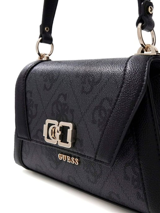Guess Bolso de Hombro Logo Carbono - Image 5