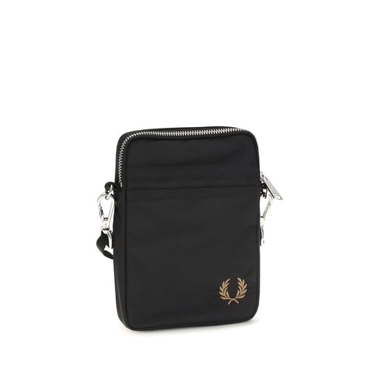 Bolso de Hombro de Nailon Negro Fred Perry - Image 2