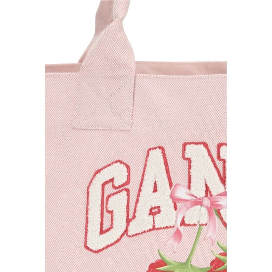 Bolso de hombro de poliéster reciclado multicolor Ganni - Image 4