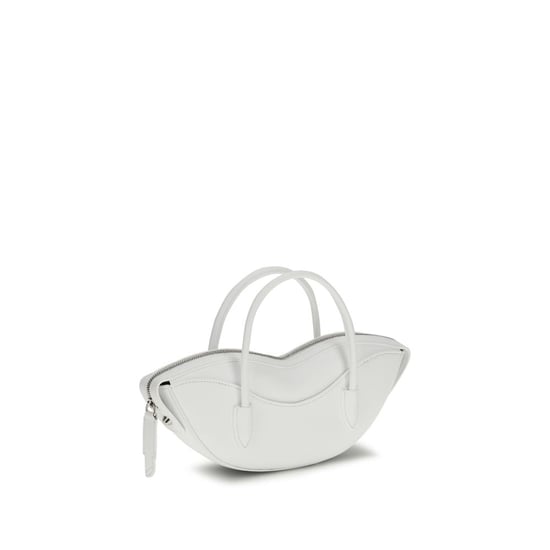 Bolso de hombro Fiorucci de piel de ternera blanca Bos Taurus - Image 2