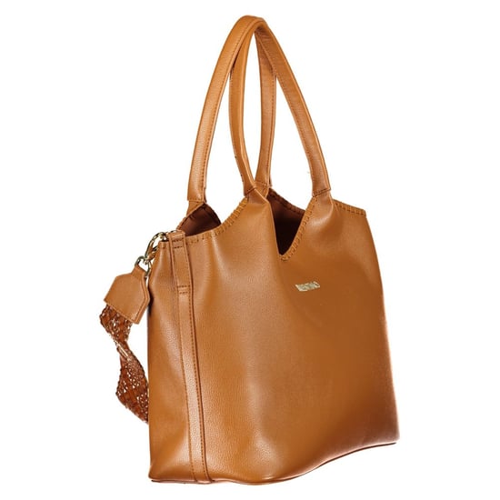 Bolso de mujer de poliuretano marrón Mario Valentino - Image 3