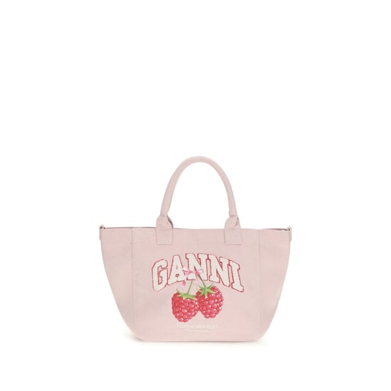 Bolso de Hombro de Poliéster Reciclado Multicolor Ganni - Image 1
