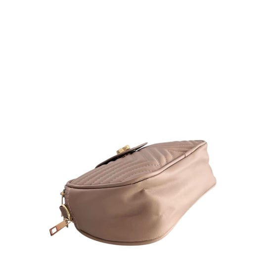 Bolso Bandolera Beige PU para Mujer Baldinini Trend - Image 4