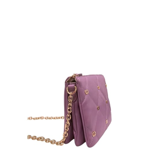Bolso Cruzado de Cuero Sintético Morado para Mujer Twinset - Image 2