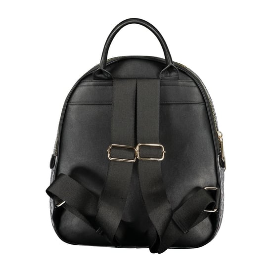 Mochila de Mujer de Poliuretano Negro Mario Valentino - Image 2