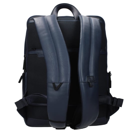 Mochila de Cuero Azul Piquadro - Image 3