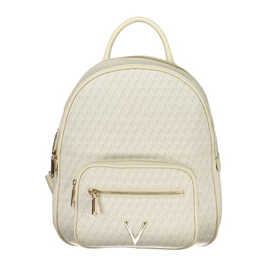 Mochila de Mujer de Poliéster Beige de Mario Valentino con Tiras Ajustables - Image 1
