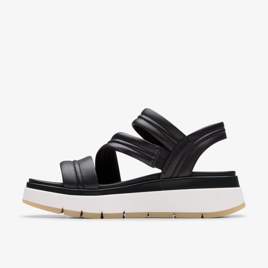 Sandalias de cuero negro con tira toscana - Image 2