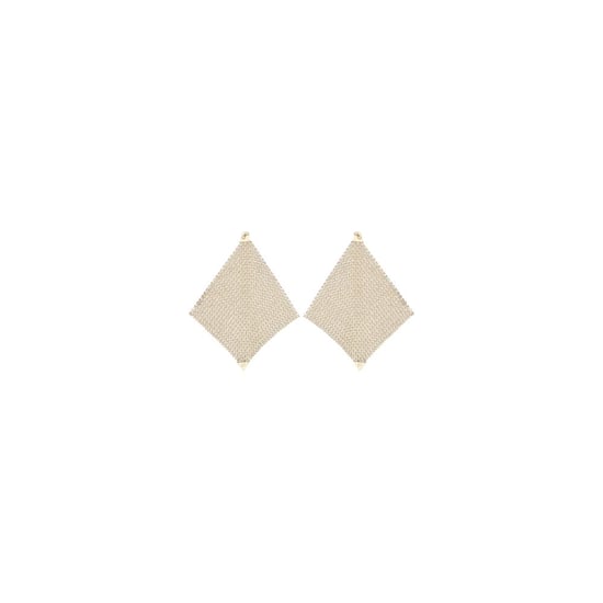 Pendientes de latón dorado Rabanne - Image 2