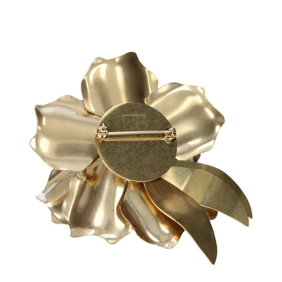 Broche de Metal Dorado Miu Miu - Image 2