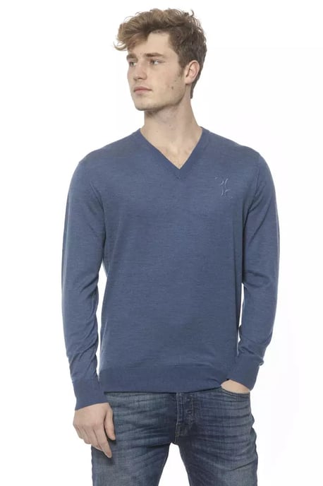 Suéter de cachemira azul de Billionaire Italian Couture - Image 1