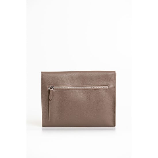 Clutch para hombre Trussardi de poliéster marrón - Image 4