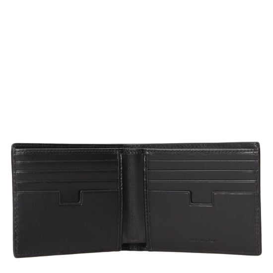 Billetera de Cuero Negra Testoni - Image 2