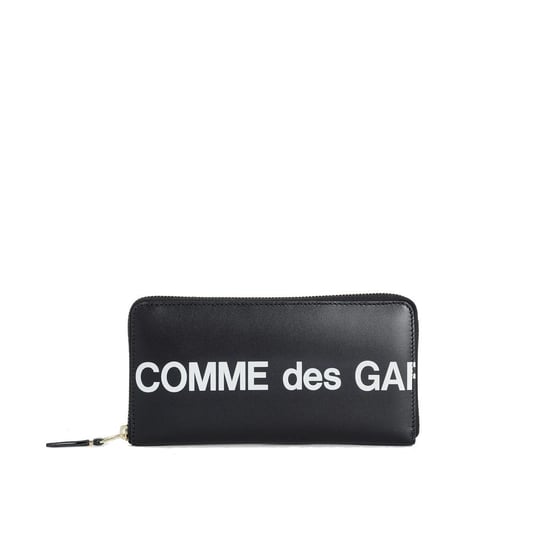 Cartera de Piel de Vaca Negra Comme Des Garçons - Image 1