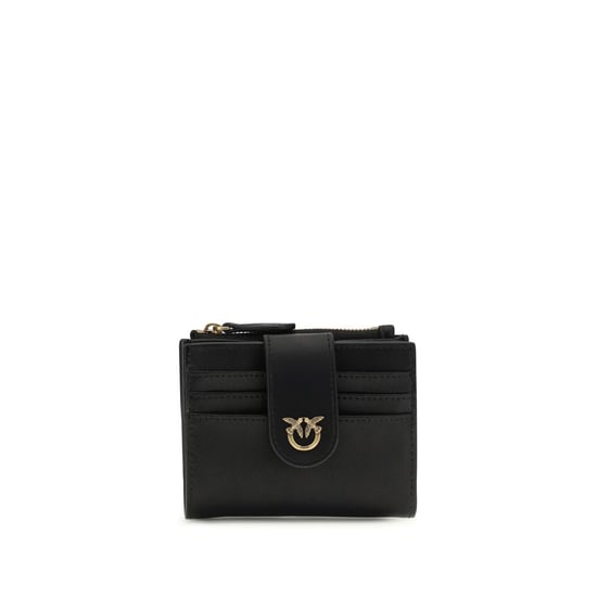 Cartera PINKO de piel de ternera negra Bos Taurus - Image 1