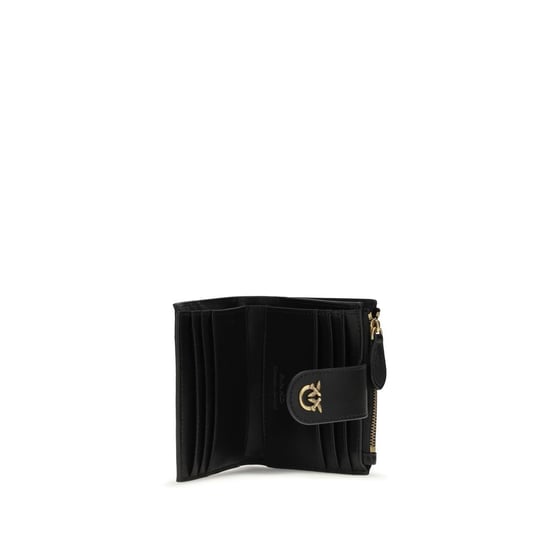 Cartera PINKO de piel de ternera negra Bos Taurus - Image 3