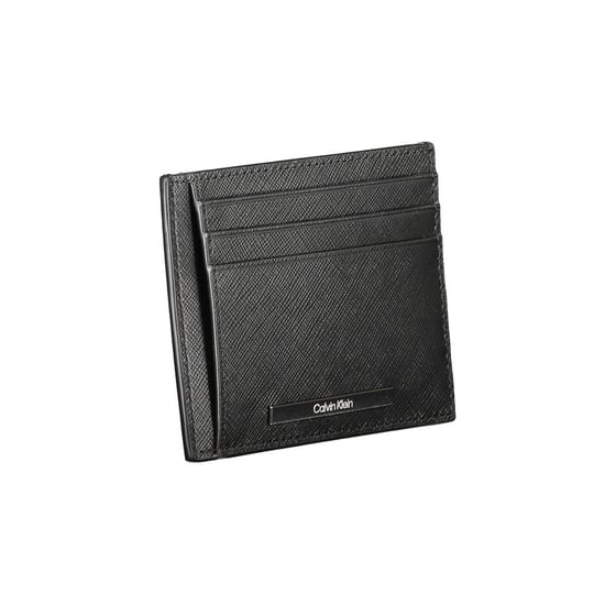 Billetera de cuero negro para hombre Calvin Klein - Image 3