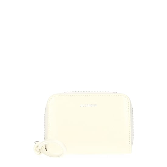 Cartera de Cuero Beige Jil Sander - Image 1