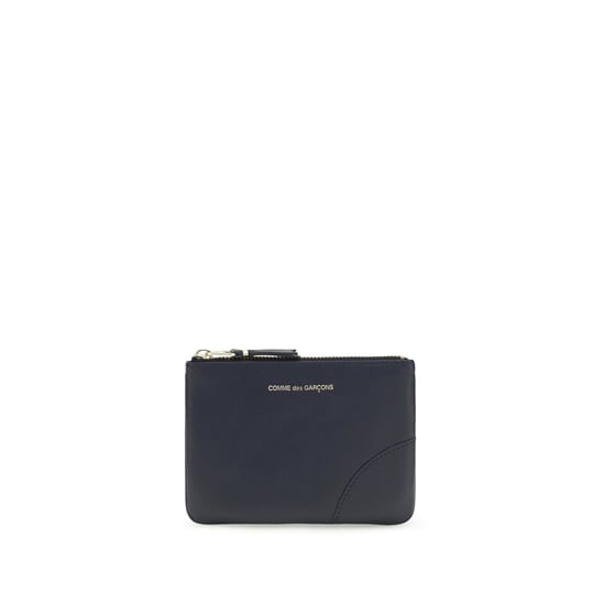 Billetera Bos Taurus de Cuero de Ternera Azul Comme Des Garçons - Image 1