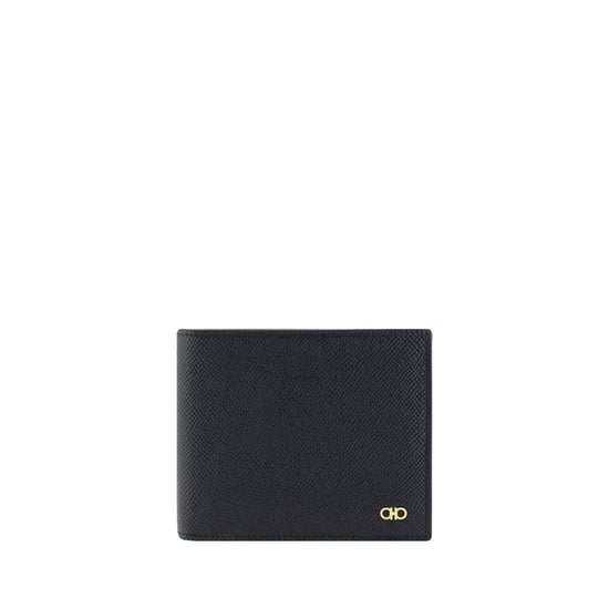 Cartera Bos Taurus de piel de ternera negra Ferragamo - Image 1