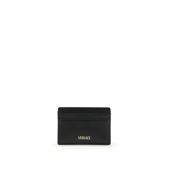 Billetera Versace de piel de ternera negra Bos Taurus - Image 2