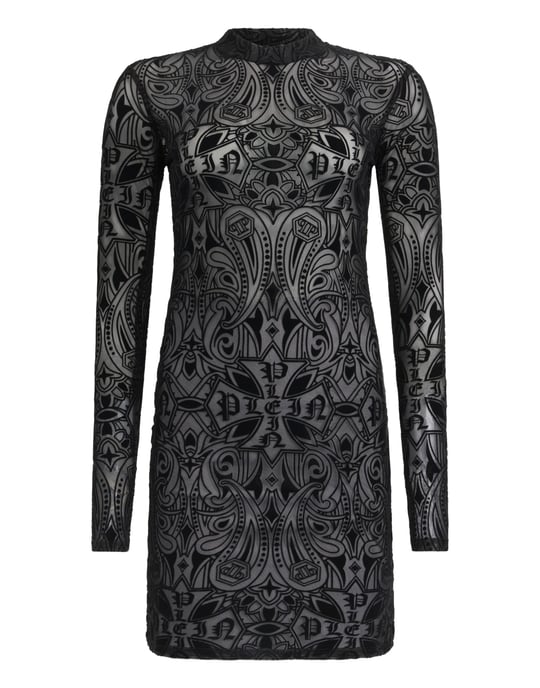 Vestido Corto Gothic Plein - Image 1