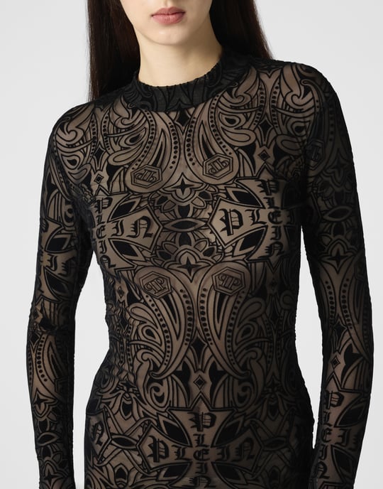 Vestido Corto Gothic Plein - Image 3