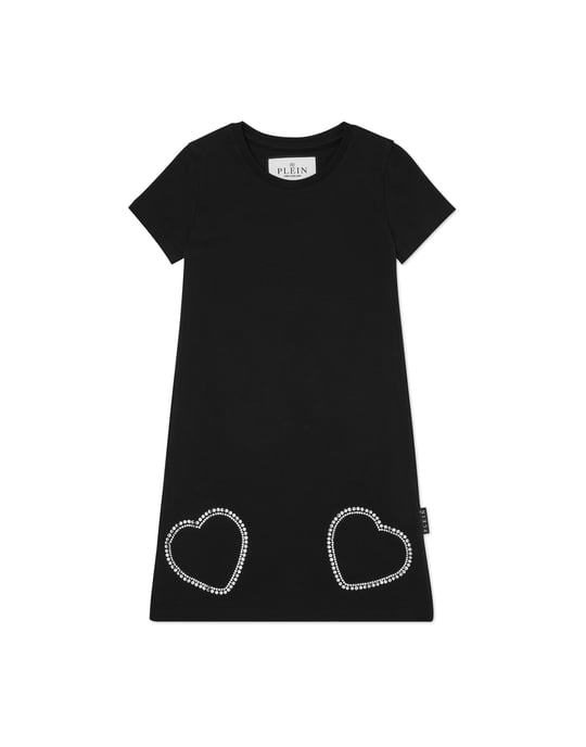 Vestidos Cortos Con Camiseta Heart - Image 1