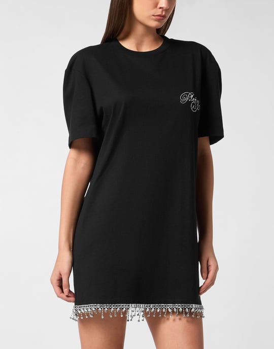 Vestidos Cortos Con Camiseta Signature - Image 2