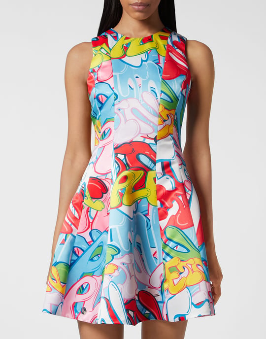Vestido Corto Bombing Graffiti - Image 2