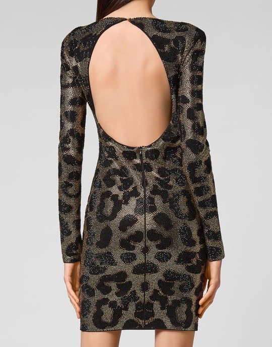 Vestido Corto Leopard - Image 5