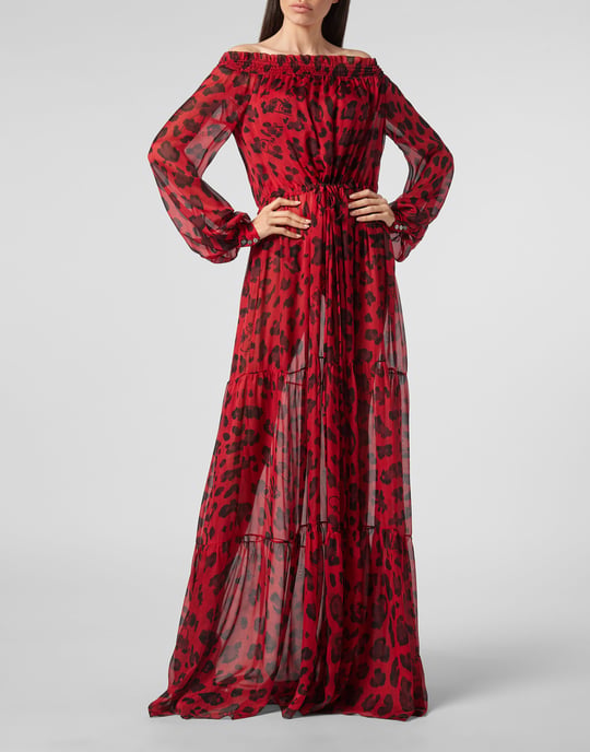 Vestido Largo Leopard - Image 4