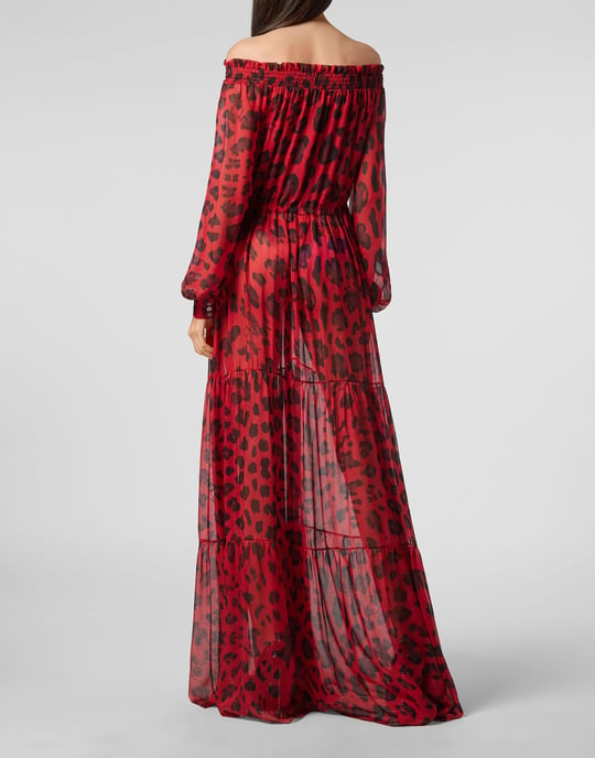 Vestido Largo Leopard - Image 5