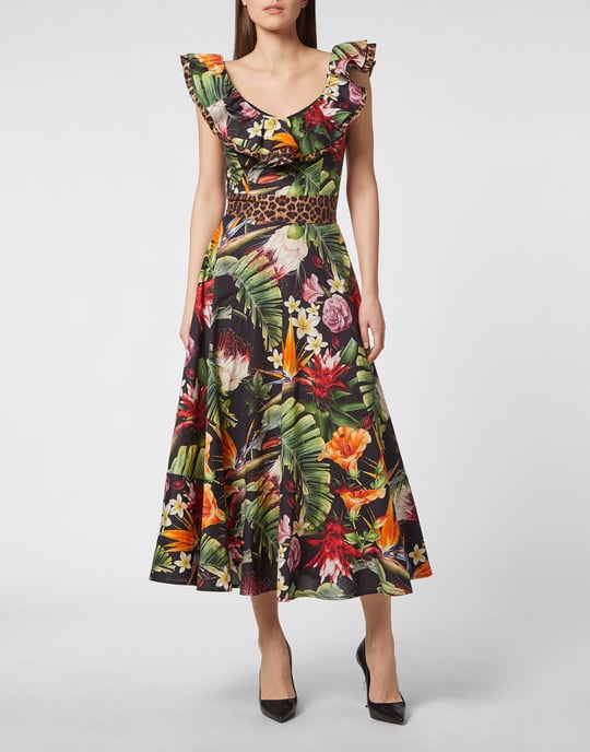Vestido Largo Flowers - Image 4