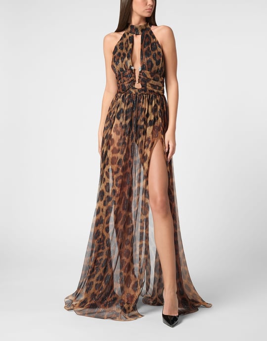 Vestido Largo Leopard - Image 2
