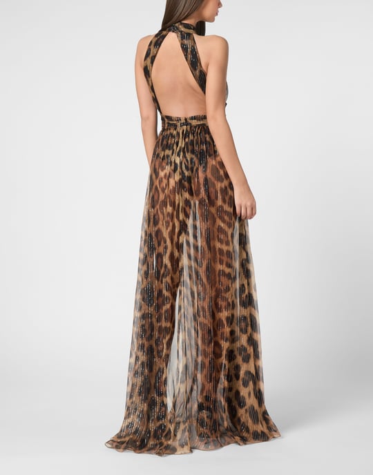 Vestido Largo Leopard - Image 3