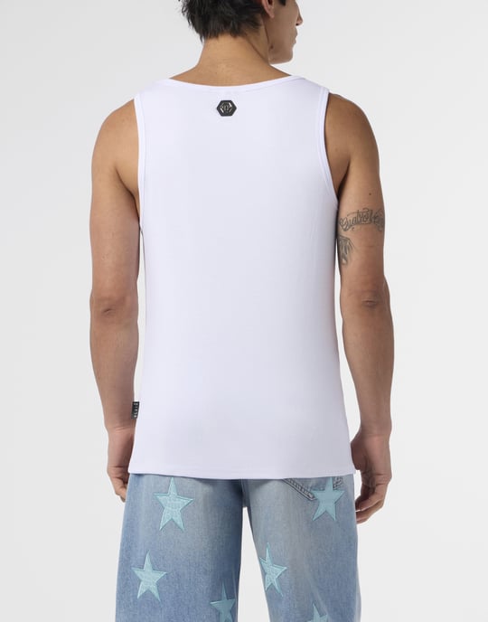 Cotton Tank Top Hexagon - Image 5