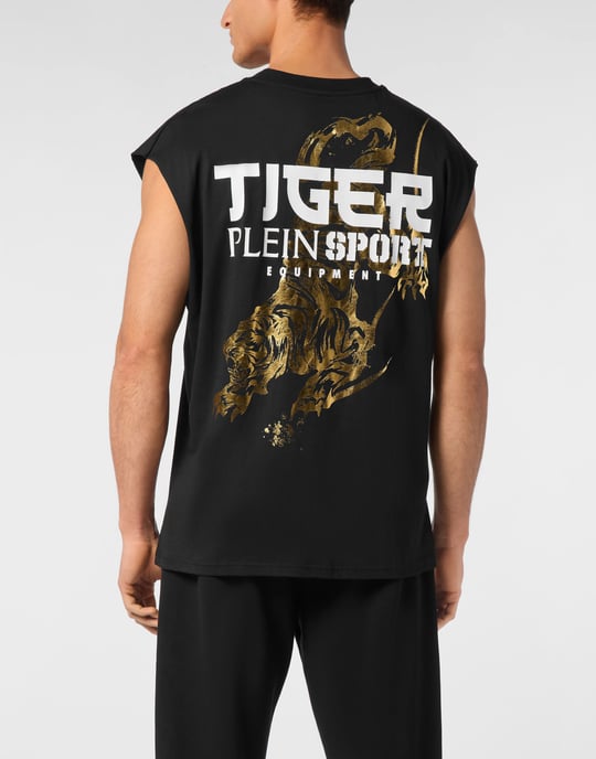 Camiseta Sin Mangas Con Capucha Tiger - Image 4