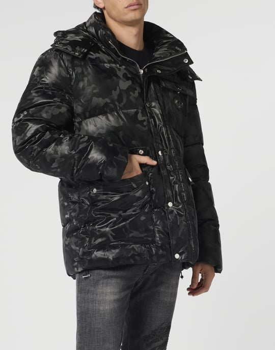 Chaqueta De Nylon Camouflage - Image 2