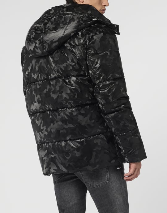 Chaqueta De Nylon Camouflage - Image 5