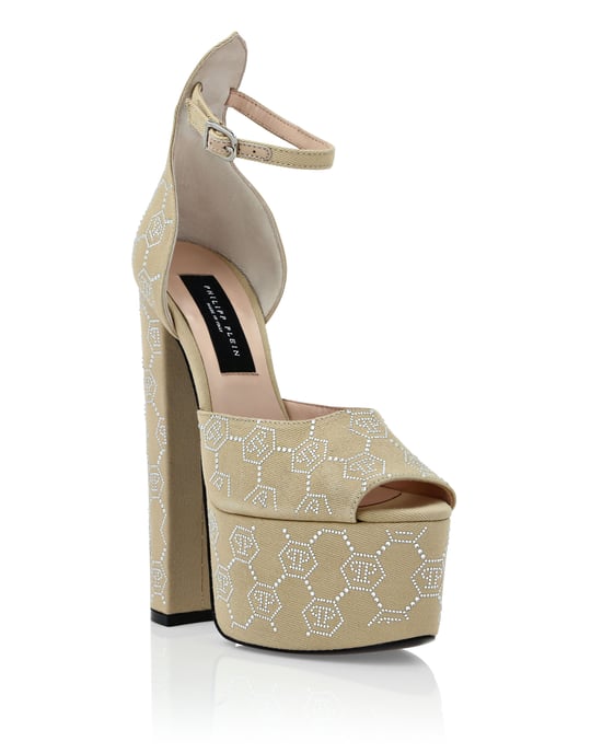 Sandalias Tacones Altos Monogram - Image 1