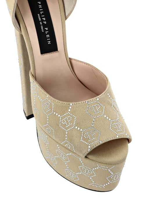 Sandalias Tacones Altos Monogram - Image 3